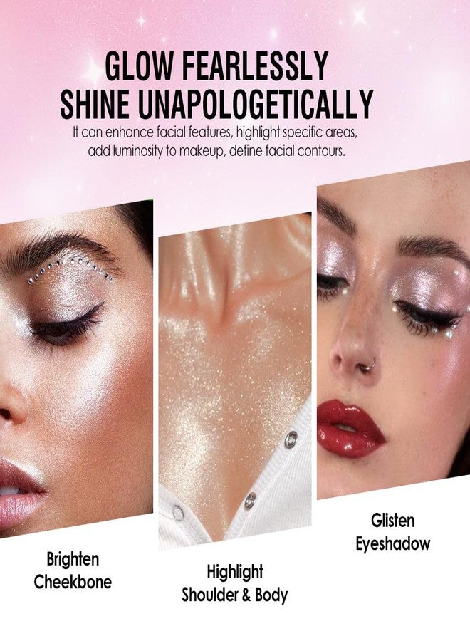 BAISEN DIARY 8-Color Eyeshadow Palette, Gilded Soft Focus, Warm Gold & Neutral Shimmer Shades, Waterproof Long-Lasting Formula, Smooth Blendable Eye Makeup for Natural Glam Looks - Image 5