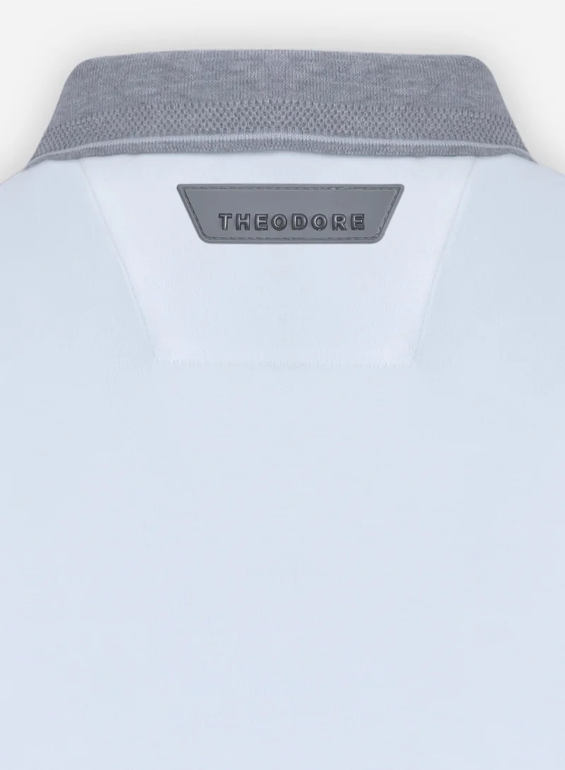 Theodore  White Aurum Polo for Men | Best Price UAE