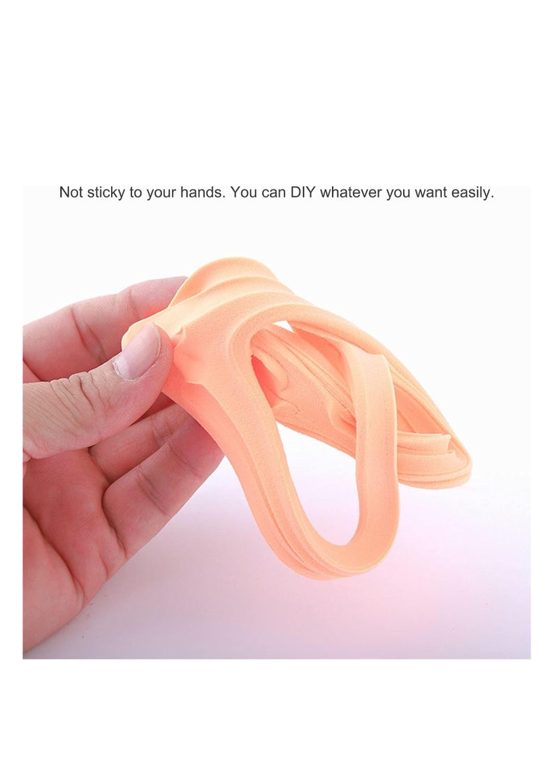 ألوان بلاستيسين يمكنك صنعها بنفسك لتعليم الأطفال من 24 قطعة من يابوي، صلصال خفيف للغاية يجف بالهواء، لعبة صلصال تشكيل تفاعلية متعددة الألوان - Image 4