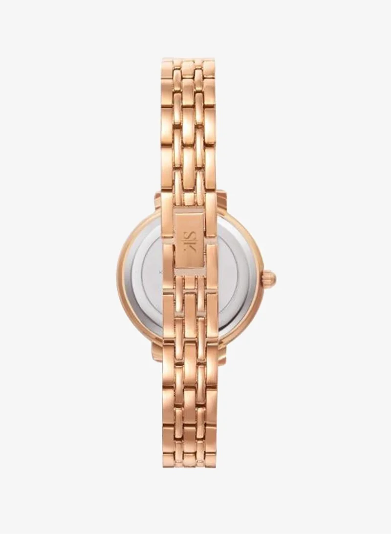 Kenneth Scott blue Women's Stainless Steel Analog Watch K23532-RBKN - 28.5 mm for Women | Best Price UAE