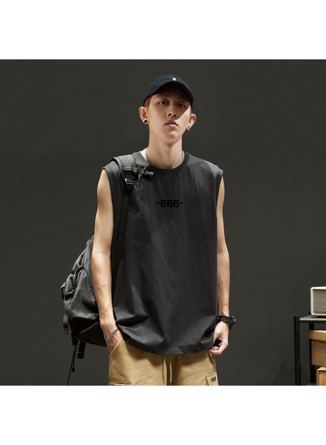 TonLion 2025 Summer Men's Vest lightweight Summer Sleeveless Shirt versatile Sporty Style Men's Tank Top casual Sleeveless Undershirt For Men - Image 2