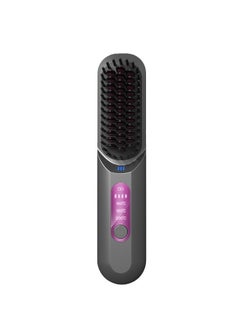 General Wireless hair straightener, negative ions do not hurt hair, charging, portable straight-rolled dual-purpose electric comb, fluffy high cranial top artifact  - Image 1