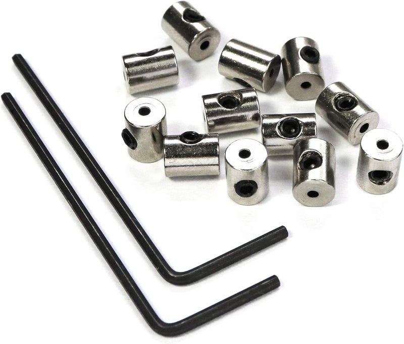 Millennial Essentials Pin Locks Locking Clasp Pin Backs with Wrench (24 Pieces) - Image 1