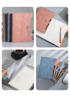 BiuTFon 3 PCS Notebook Hard Cover Classic Lined Notebook with Pen A5 Journal Notebook Diary Writing Pads Notebooks Pack of 3 Notepad Small Notebook Set Notebooks, Writing Pads & Diaries -Single lined 200 Pages  - Image 2