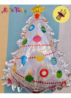 Atpata Funky Atpata Funky Christmas Theme Baby Shower Title Phrase Text Foil Balloons for Baby Shower Party Decoration (Baby Its Cold Outside)  - Image 3