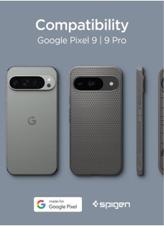 Spigen جراب Liquid Air لهاتف Google Pixel 9 / جراب Pixel 9 PRO - رمادي رخامي  - Image 2