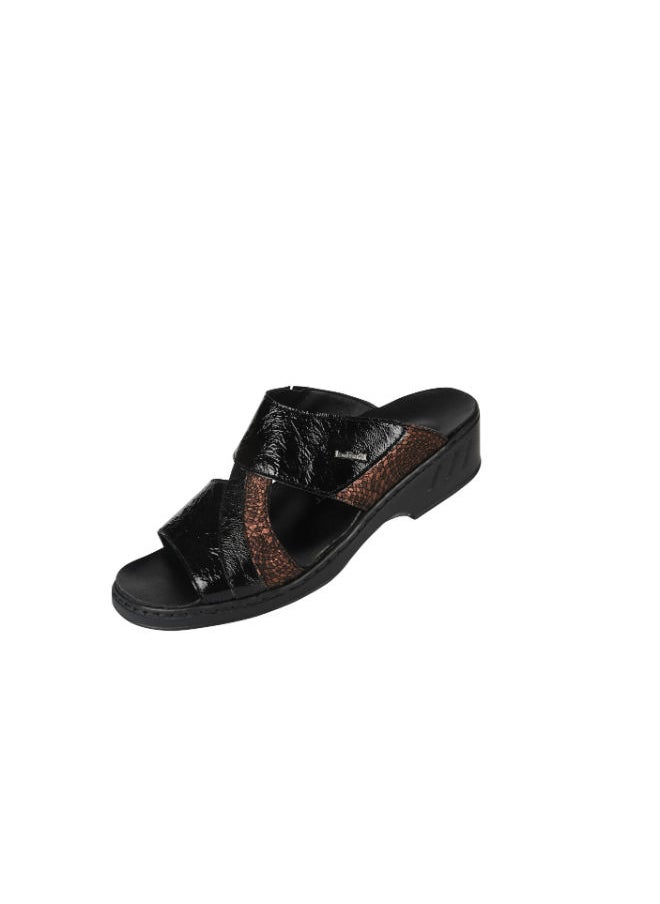 Josef Seibel - Josef Seibel Ladies Comfort Wedge Sandals 08824-AR50776 Bronze 36 - Image 1