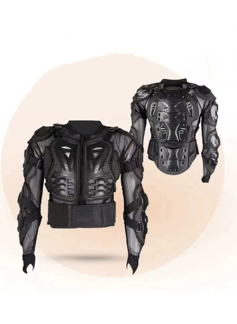 بيوينتي Motorcycle Protective Jacket, Motocross Riding Protective Gear, ATV Dirt Bike Chest Spine Protector, ,Sport Motocross MTB Racing Full Body Armor Protector for Men  - Image 1
