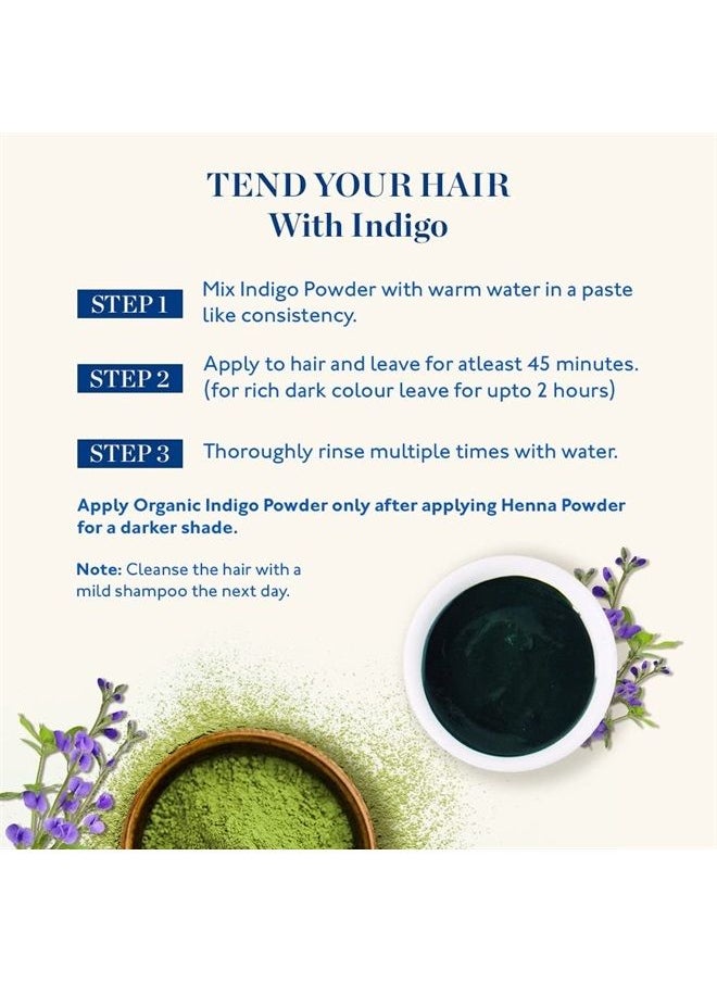 Kama Ayurveda Kama Ayurveda Organic Indigo Powder, 100gm  - Image 2