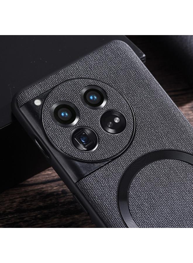 S-TOP Case For OnePlus 12 CD Magsafe Magnetic Cloth Texture Phone Case - Image 4