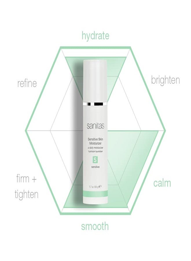 Sanitas Skincare Sensitive Skin Moisturizer, Strengthen & Soothe Fragile Skin, 1.7 Ounce - Image 4