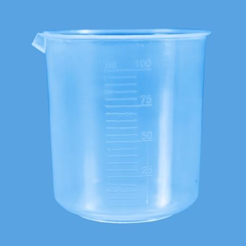 ESAW Multipurpose Measuring Cup/Beaker/Jug Set for Kitchen, Cooking, Science Labs, Baking, Car Service & Schools – BPA-Free Plastic, Set of 4 (500 ml, 250ml, 100ml, 50ml) - Image 5