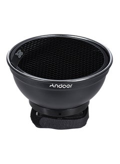 ANDOER Andoer 5.9'' (15cm) Silver Beauty Dish Diffuser w/ 30 Degree Honeycomb Replacement for Neewer Canon Nikon Yongnuo Godox Meike Vivitar Photography On-camera Flash Speedlite Speedlight  - Image 1
