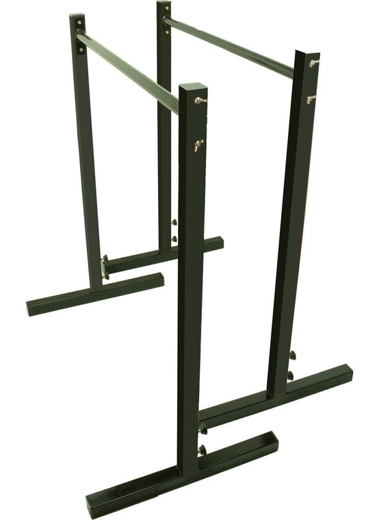 80 - 100 cm Parallel Bar - Dips Bar - Biceps Black