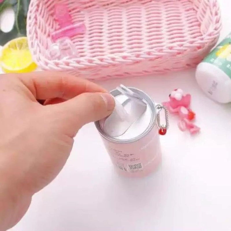 Alku Unicorn Design Wet Wipes Container with Chain, Pink, Decorative Tissue Dispenser - Image 3