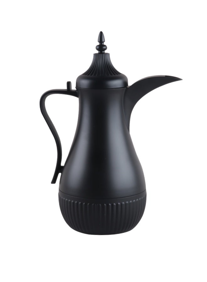 ترموس إبريق الشاي الفولاذي غير القابل للصدأ المعزول بالفراغ 1 لتر -ترموس مزدوج الجدار، ترموس القهوة المنزلية المعزولة طويلة الأمد 1.0 لتر - Image 1