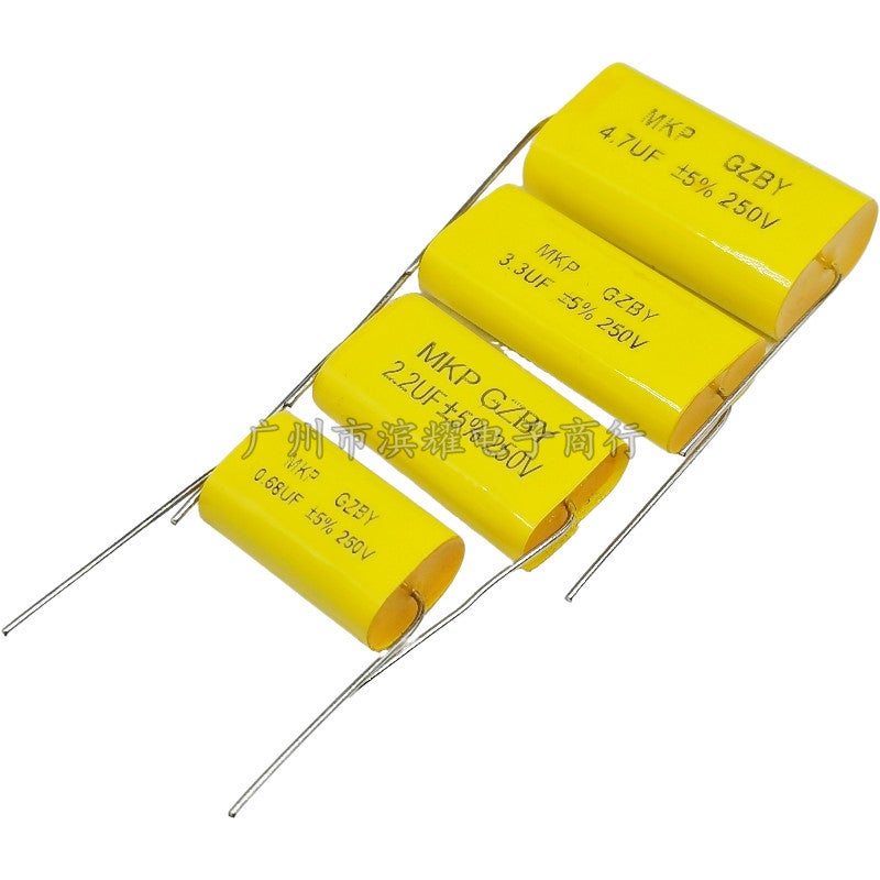 Infinitely Axial Mkp Treble Audio Fever Capacitor 250V1/2.2/3.3/5.6Uf~10/15/22/47Uf - Image 3