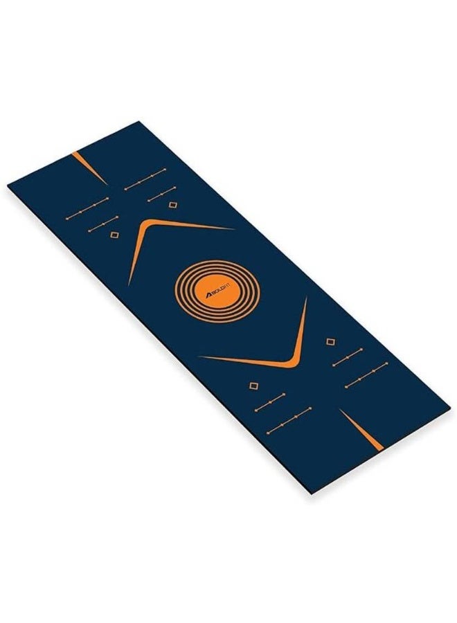 BOLDFIT BOLDFIT Yoga Mat for Men Women with Bag Gym Mat Workout Mat Exercise Yoga Mattress 6 Mm Blue 6 mm Yoga Mat  - Image 1
