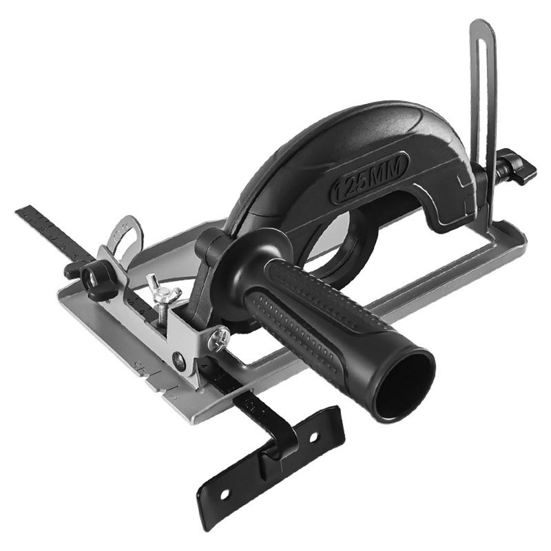 Angle Grinder Retrofit Cutting Machine Bracket 0-40Mm Cutting Depth Adjustable 0-45° Angle Adjustable - Enlarged Thickened Plate Design Positioning Bracket for Angle Grinder Cutting Modification - Image 2