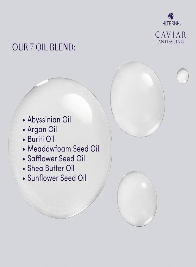 ALTERNA زيت شعر ألترنا هير كير كافيار المضاد للشيخوخة المرطب 1.7 أونصة | خفيف الوزن، ينشط ويغذي الشعر | يزيد اللمعان والنعومة | واقي حراري ومتحكم في التجاعيد - Image 5