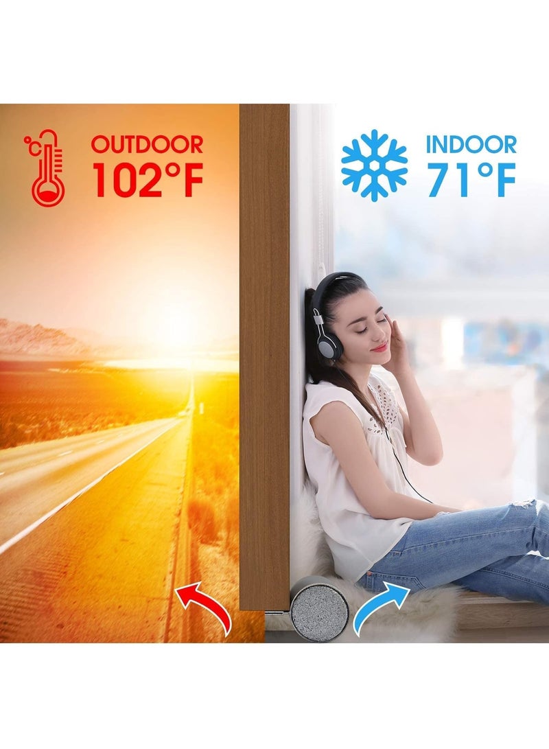 Removable and Washable Door Bottom Sealing Strip – Under Door Draft Stopper for Noise Reduction and Insulation – Ideal for Home, Dorm, and Bedroom – Gray - Image 5