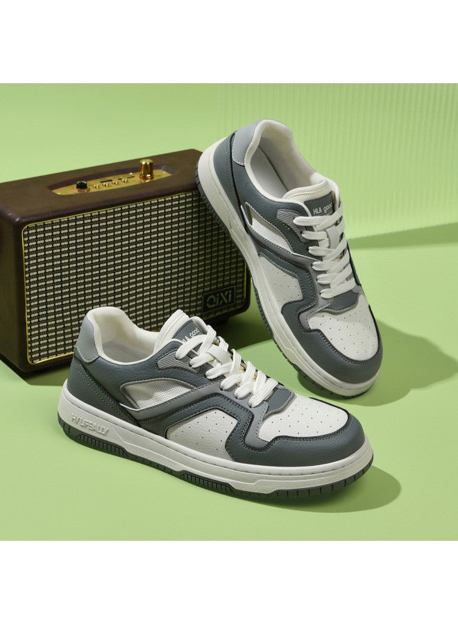 HLA Hot Pick】breathable & Comfortable Men's Shoes - Youth Sports Casual Low-top Sneakers With Unique Design & Niche Trendy Style - Image 4