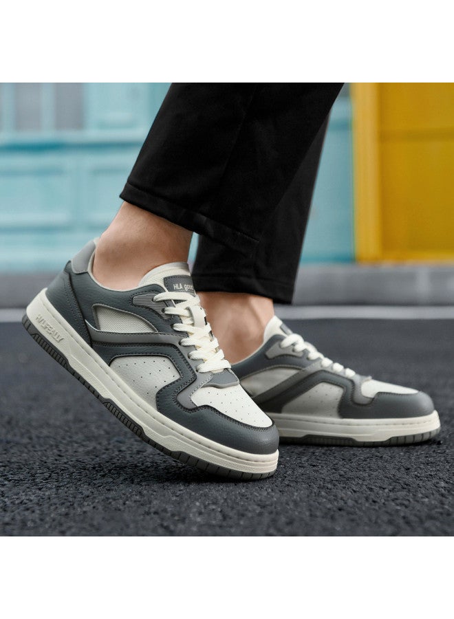 HLA Hot Pick】breathable & Comfortable Men's Shoes - Youth Sports Casual Low-top Sneakers With Unique Design & Niche Trendy Style - Image 3