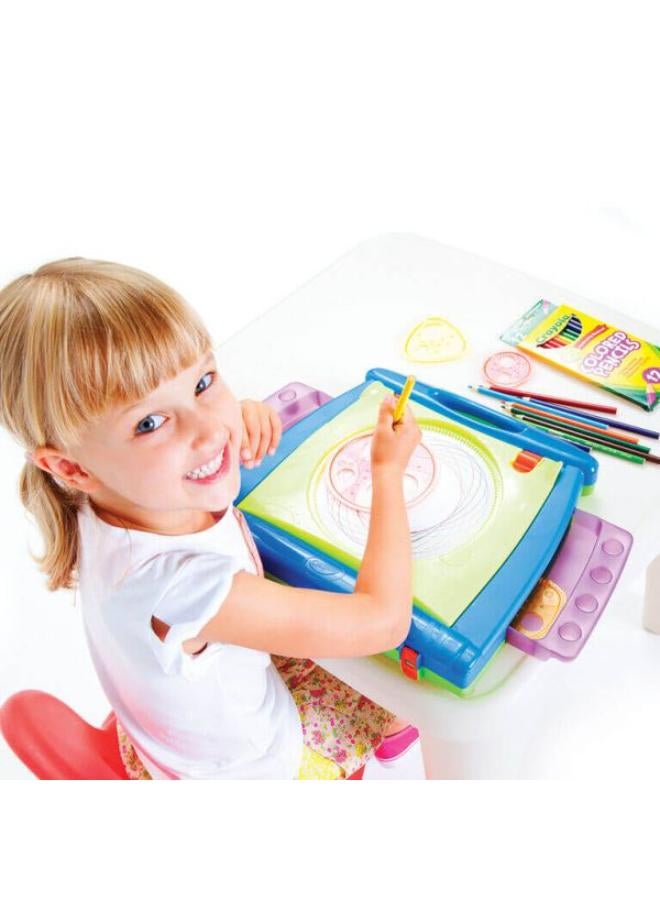 كرايولا استوديو الفنون الدوارة 4 في 1 - Image 5