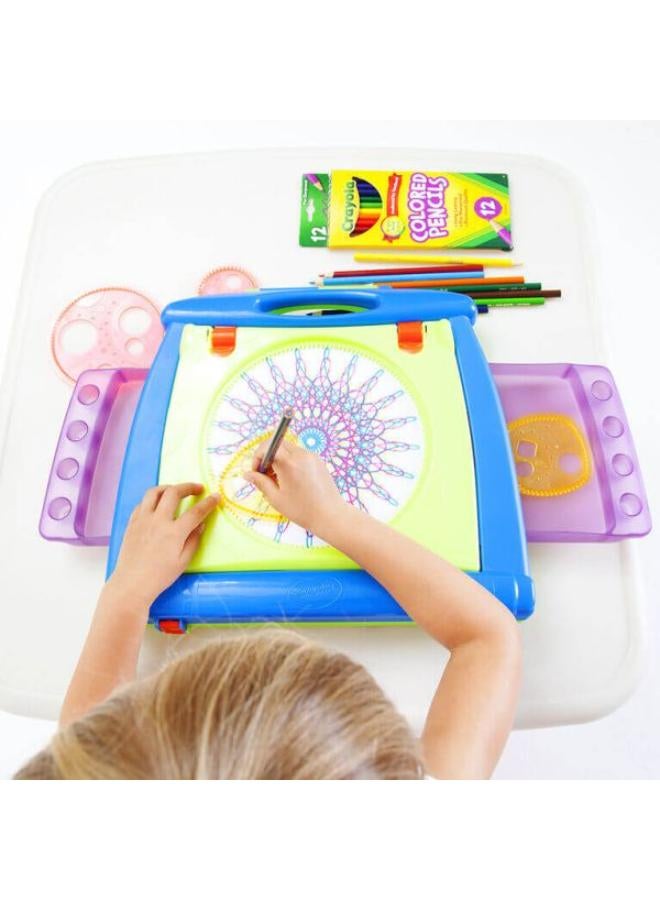 كرايولا استوديو الفنون الدوارة 4 في 1 - Image 2