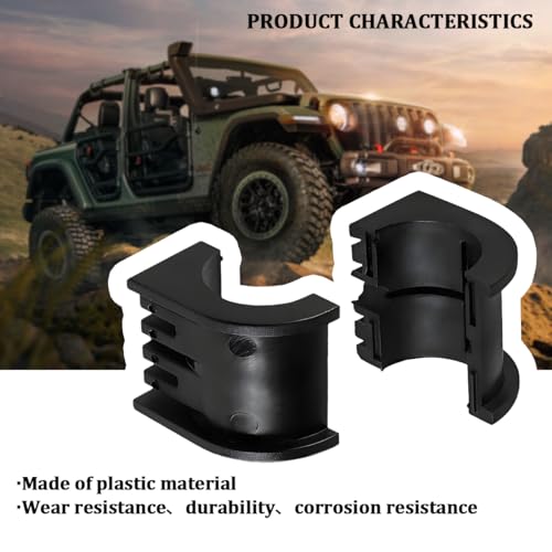 FALVFUN 2PCS/Set 5439731 Upper Car Steering Bushing, OEM# 5439731 Vehicle Rear Stabilizer Bar Bushings, Automotive Steering Stem Replacement Accessories, Compatible with RZR 570 800 - Image 3