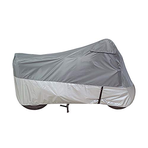 Dowco Guardian 2603500 UltraLite Plus Water Resistant IndoorOutdoor Motorcycle Cover Grey MediumSilver