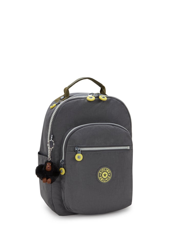 kipling Seoul S Back To Grey Small Backpack (With Tablet Compartment) I4345-1Dx - Image 4
