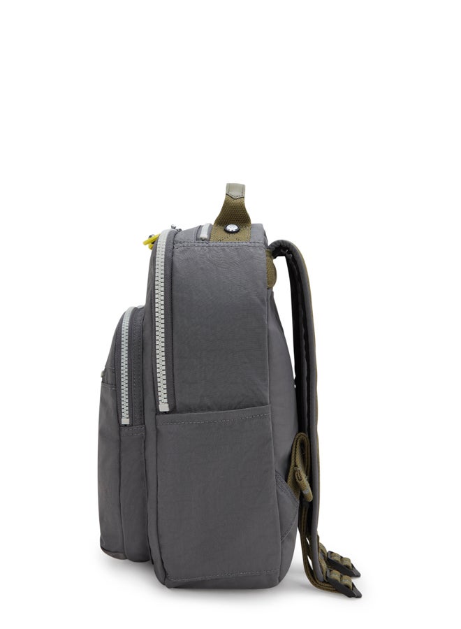 kipling Seoul S Back To Grey Small Backpack (With Tablet Compartment) I4345-1Dx - Image 5