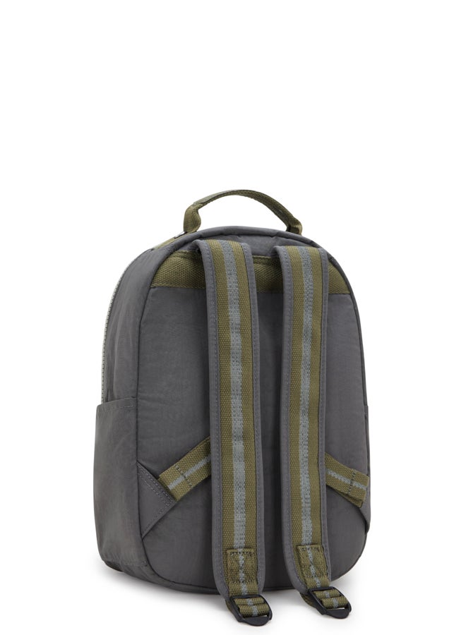 kipling Seoul S Back To Grey Small Backpack (With Tablet Compartment) I4345-1Dx - Image 2