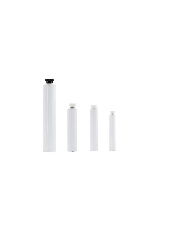 Creative Mark - Creative Mark Empty Paint Tubes - Box of 48 Empty Aluminum Paint Tubes & Caps, 45ml, Easy-Open Caps, Easy to Crimp, Perfect for Storing Custom Mixed Acrylics, Gouaches, Watercolors, Oils - Image 1