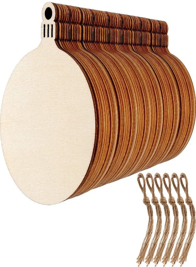 CozyCrest زينة عيد الميلاد من كوزي كريست، قطع من خشب MDF وشرائح خشبية، قطع غير مكتملة لتعليق شجرة عيد الميلاد، عناصر زينة يدوية الصنع، مثالية لأعمال عيد الميلاد والهدايا (التصميم 17) - Image 1