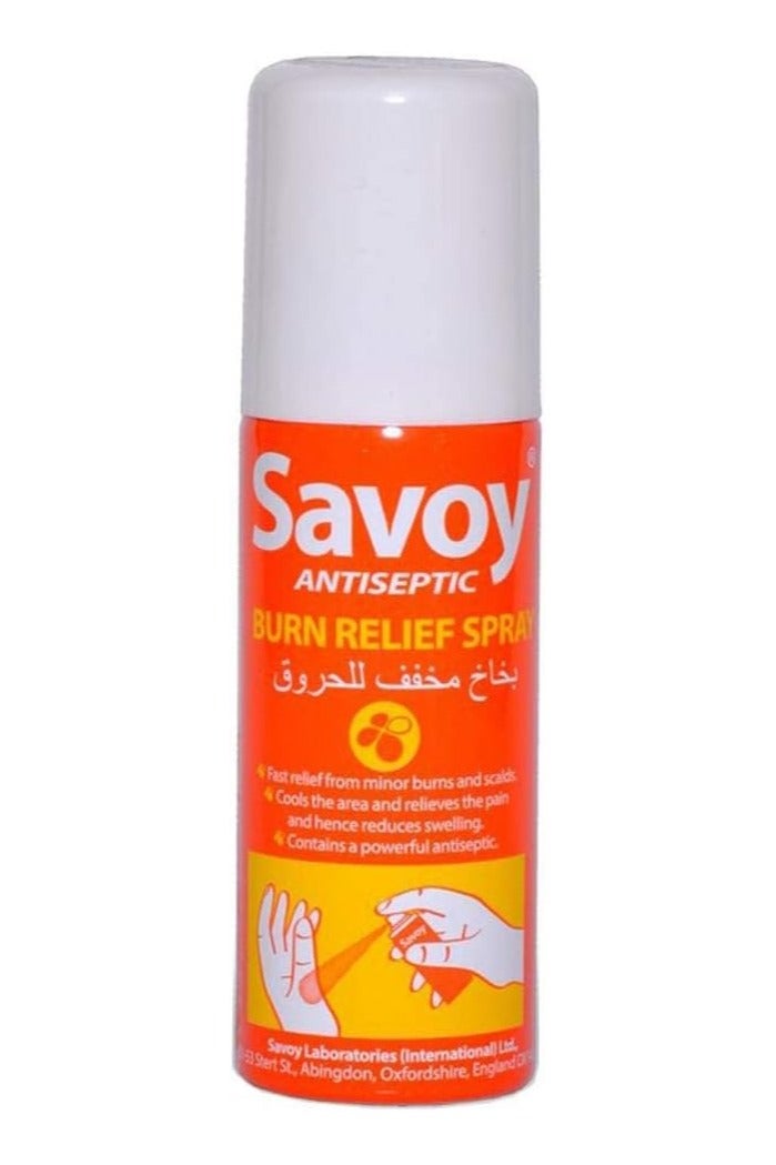 Savoy Antiseptic Burn Relief Spray (50ml)