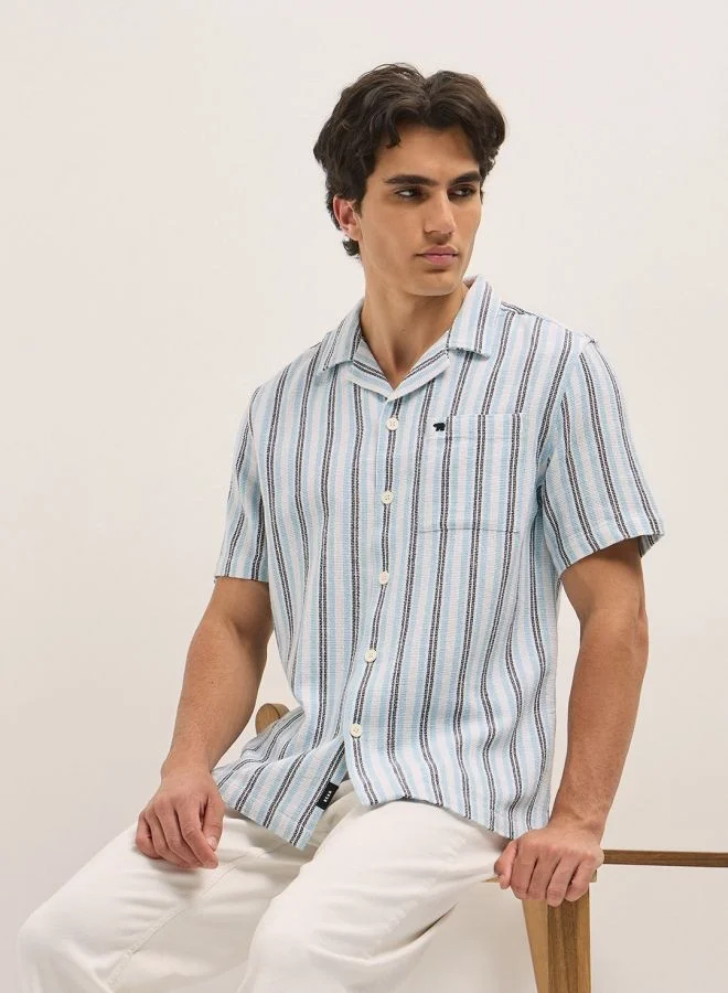 THE BEAR HOUSE  Men's Shirt for Casual and Formal Wear | Classic Button-Down Style for Office, Daily Use, Travel, Events & All-Season Outfits | Versatile & Stylish Wardrobe Essential for Every Occasion for Men | Best Price UAE