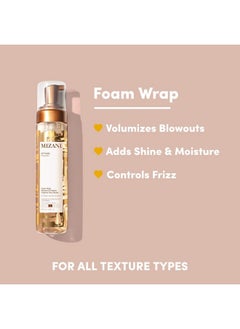 Mizani Mizani Styling Foam Wrap | Balances Hydration, Shine & Hold | with Shea Butter | Paraben-Free | for Curly Hair | 8.5 Fl Oz  - Image 2