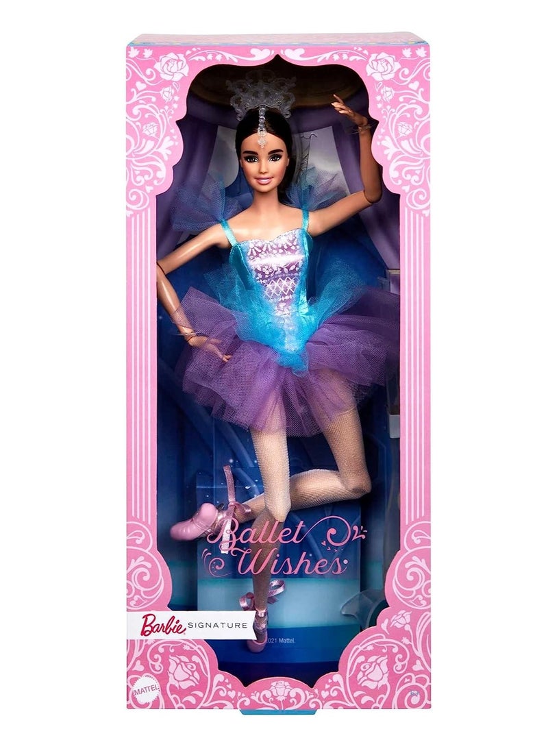 Mattel Games Barbie Signature Ballet Wishes Doll  - Image 2