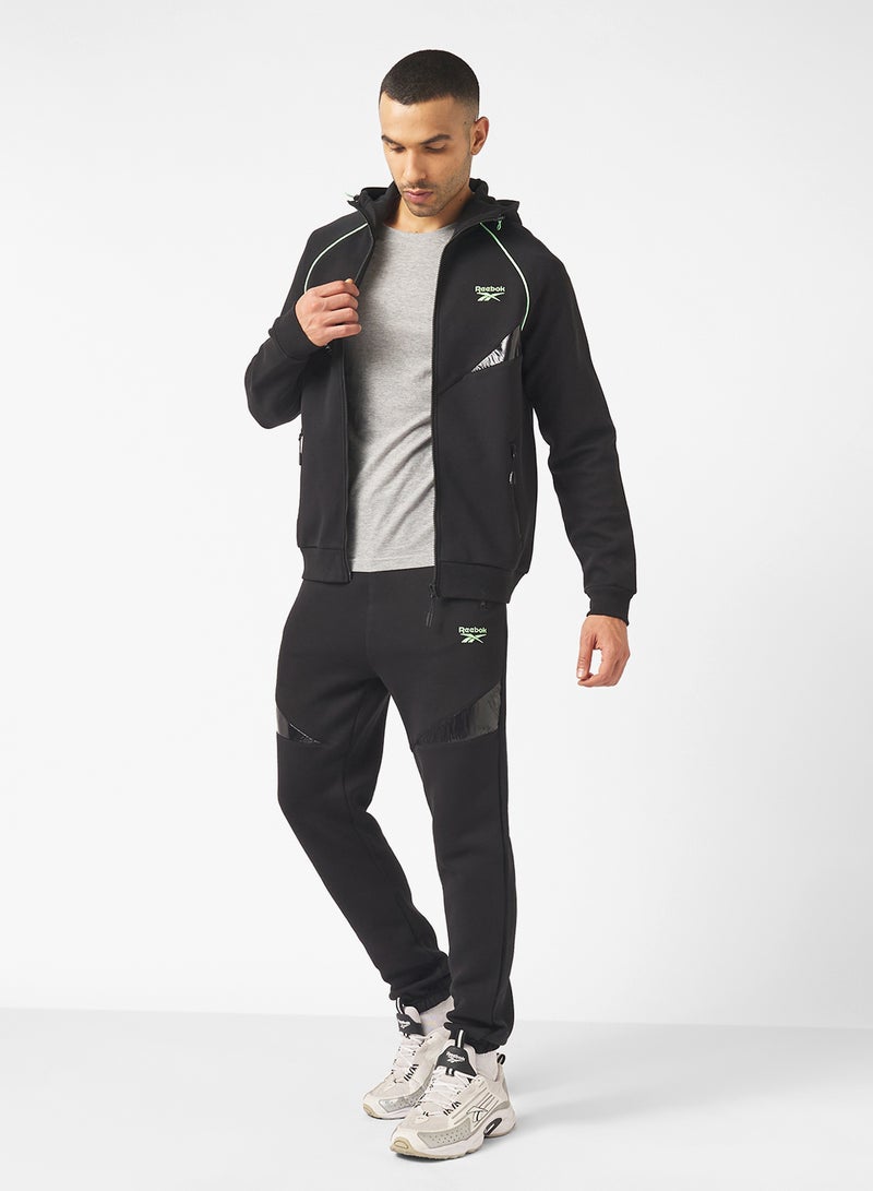 Reebok Fleece Mix Sweatpants - Image 4