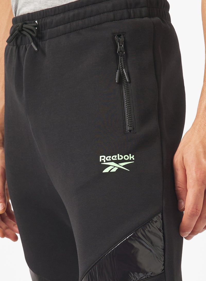 Reebok Fleece Mix Sweatpants - Image 3