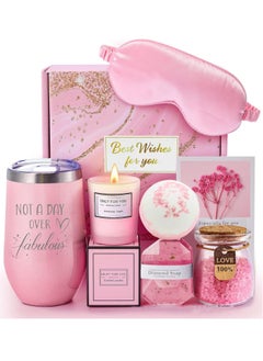 Arabest Arabest Pink Luxury Gift Box for Women - Birthday Gifts for Her, Mother's Day & Eid Gift Basket for Sister/Mom/Wife/Girlfriend/BFF - Premium Women's Gift Set for Ramadan & Iftar  - Image 2