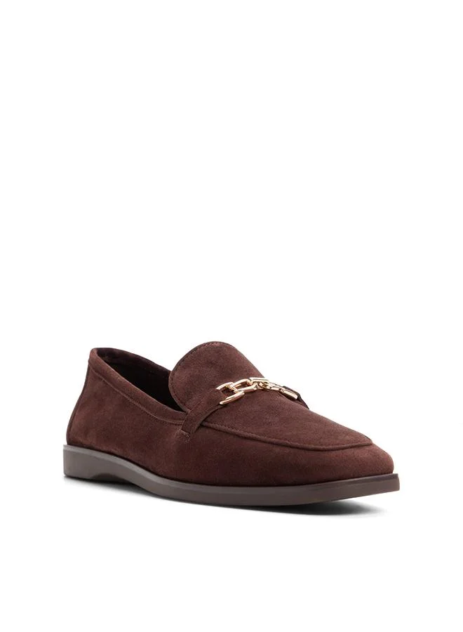 Aldo  Annna Ladies Brown Loafers for Women | Best Price UAE