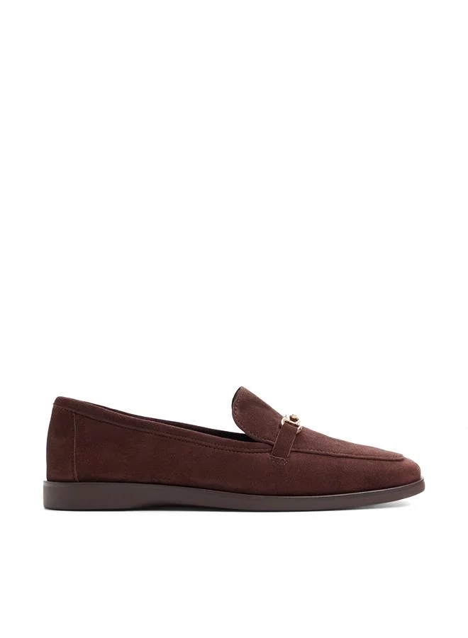 Annna Ladies Brown Loafers