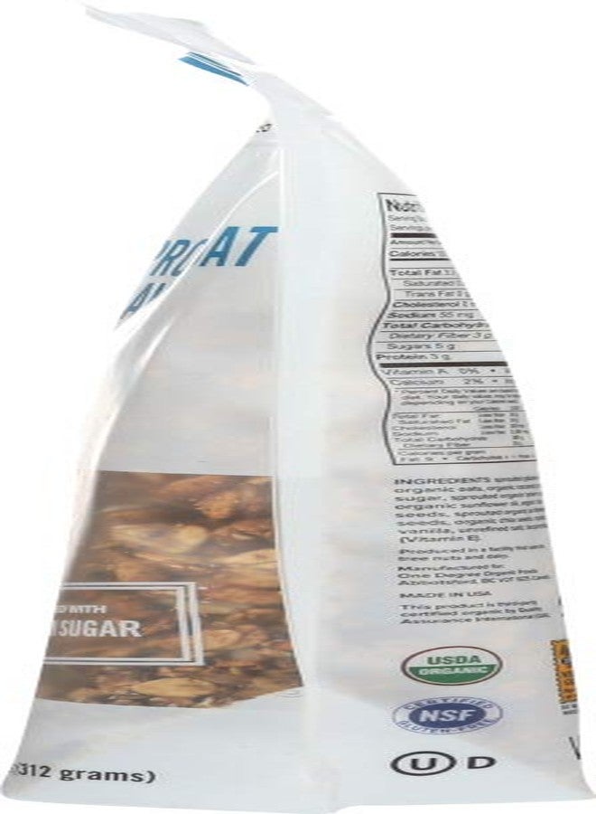 One Degree Organic Foods One Degree Sprouted Oat Vanilla Chia Granola, 11 fl oz - Image 4
