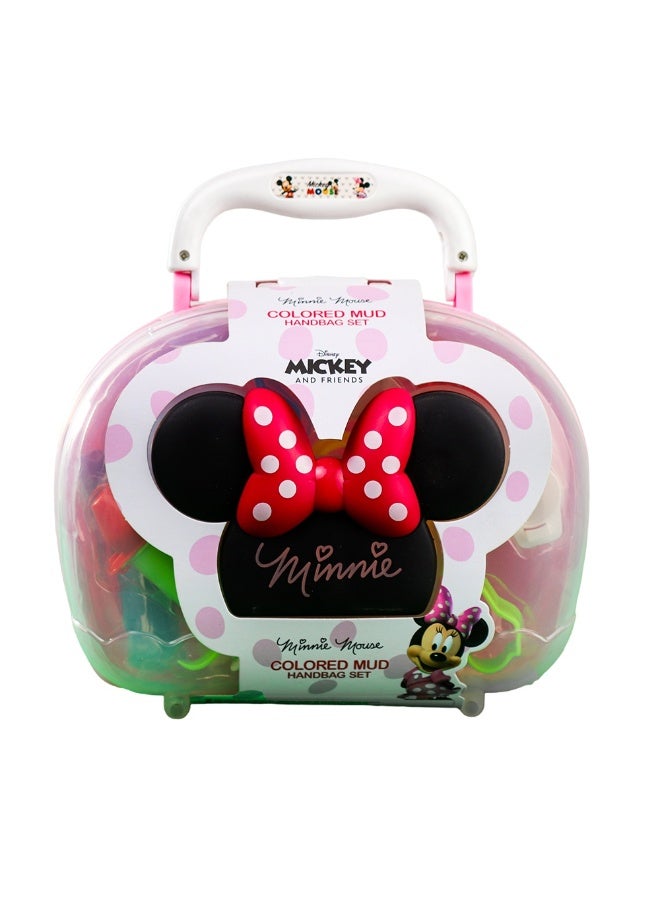 Disney Minnie Mouse Handbag Colored Mud Set - 886 - Image 1