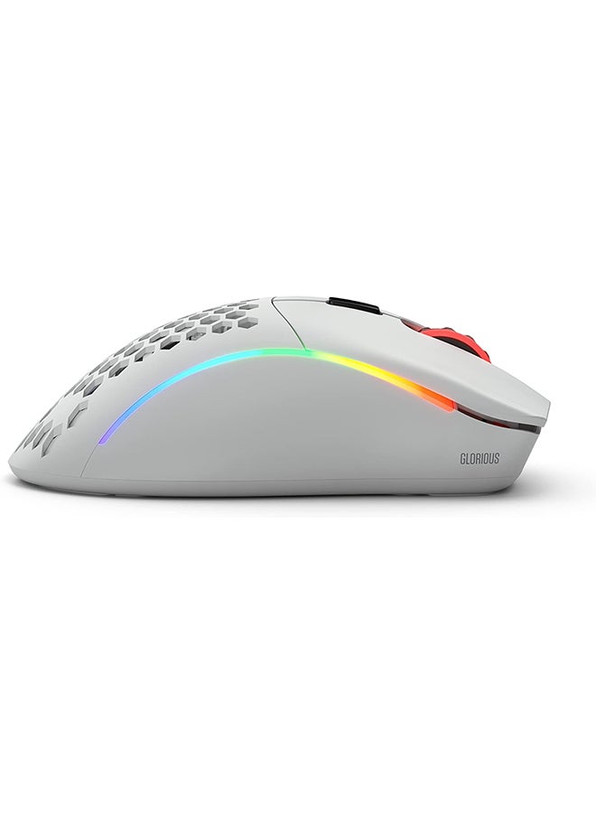 Glorious Model D Minus Wireless Gaming Mouse - Matte White - Image 3