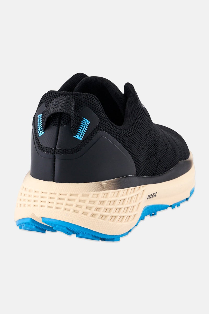 RBX Men Lace Up Training Shoes, Black - Image 3
