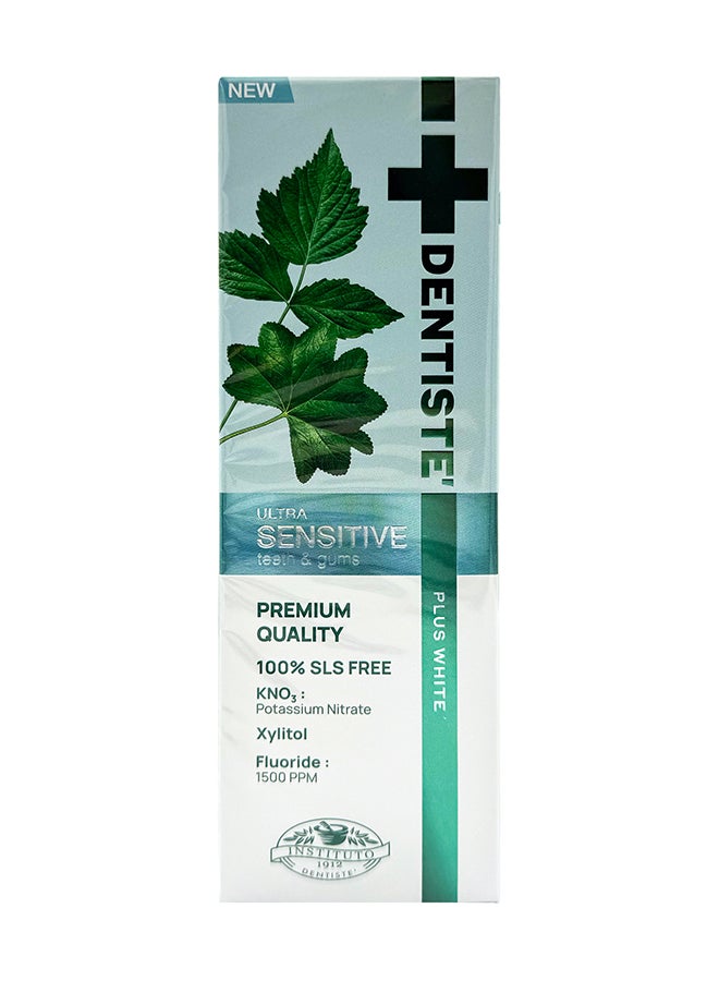 DENTISTE Ultra Sensitive Toothpaste Tube 100 Gram - Image 3